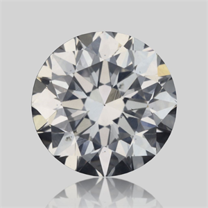 Picture of Natural Diamond 0.50 Carats, Round with Very Good Cut, D Color, SI2 Clarity and Certified by GIA