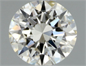 Natural Diamond 0.40 Carats, Round with Excellent Cut, I Color, VVS1 Clarity and Certified by GIA