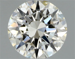 Picture of Natural Diamond 0.40 Carats, Round with Excellent Cut, I Color, VVS1 Clarity and Certified by GIA