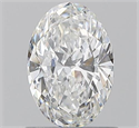 Diamante Natural 0.90 quilates, Ovalado , Color F, claridad SI2 y certificado GIA