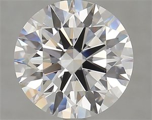Picture of Lab Grown Diamond 3.16 Carats, Round with Excellent Cut, D Color, VVS1 Clarity and Certified by GIA