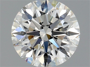 Foto Diamante Natural 0.90 quilates, Redondo , Color H, claridad VVS1 y certificado GIA de