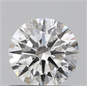 Natural Diamond 0.60 Carats, Round with Excellent Cut, G Color, SI2 Clarity and Certified by GIA