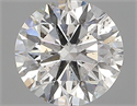 Natural Diamond 0.80 Carats, Round with Excellent Cut, F Color, I1 Clarity and Certified by GIA