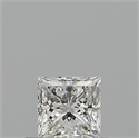 Diamante Natural 0.50 quilates, Princesa , Color G, claridad VS1 y certificado GIA