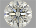 Diamante Natural 0.90 quilates, Redondo , Color N, claridad VVS1 y certificado GIA