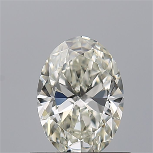 Picture of Natural Diamond 0.51 Carats, Oval with  Cut, I Color, VVS2 Clarity and Certified by IGI