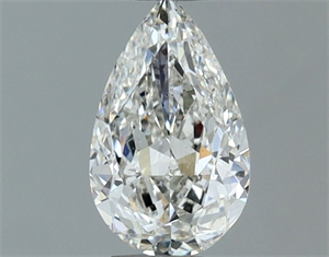 Foto Diamante Natural 0.50 quilates, De pera , Color H, claridad SI2 y certificado GIA de
