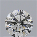 Natural Diamond 0.41 Carats, Round with Excellent Cut, G Color, VVS2 Clarity and Certified by IGI