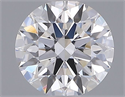 Del inventario de diamantes de laboratorio, 1.03 quilates, Redondo , Color D, claridad VVS2 y certificado IGI