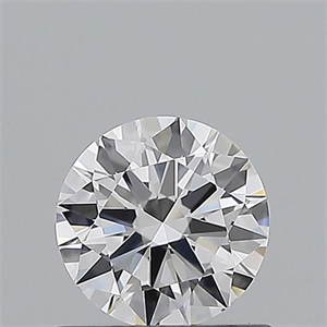 Picture of Natural Diamond 0.71 Carats, Round with Excellent Cut, D Color, VVS2 Clarity and Certified by GIA