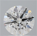 Del inventario de diamantes de laboratorio, 2.10 quilates, Redondo , Color E, claridad VVS2 y certificado IGI