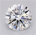 Lab Grown Diamond 6.13 Carats, Round with Ideal Cut, F Color, VVS2 Clarity and Certified by IGI