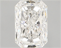 Natural Diamond 1.01 Carats, Radiant with  Cut, G Color, VS2 Clarity and Certified by GIA