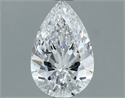 Diamante Natural 1.21 quilates, De pera , Color D, claridad SI2 y certificado GIA