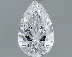 Foto Diamante Natural 1.21 quilates, De pera , Color D, claridad SI2 y certificado GIA de