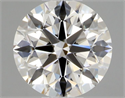 Diamante Natural 0.41 quilates, Redondo , Color H, claridad VS1 y certificado GIA