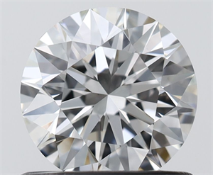 Picture of Natural Diamond 0.75 Carats, Round with Excellent Cut, F Color, VVS2 Clarity and Certified by IGI