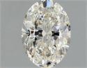 Diamante Natural 1.00 quilates, Ovalado , Color J, claridad SI1 y certificado GIA