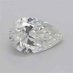 Picture of Natural Diamond 4.01 Carats, Pear with  Cut, I Color, SI2 Clarity and Certified by GIA