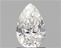 Natural Diamond 1.20 Carats, Pear with  Cut, G Color, IF Clarity and Certified by GIA