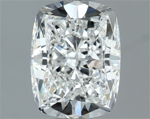 Foto Diamante Natural 1.52 quilates, Del cojín , Color G, claridad VVS1 y certificado GIA de