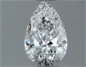 Diamante Natural 0.50 quilates, De pera , Color E, claridad SI2 y certificado GIA