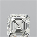 Diamante Natural 1.01 quilates, Asscher , Color I, claridad VVS2 y certificado IGI