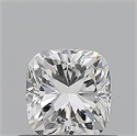 Natural Diamond 0.50 Carats, Cushion with  Cut, D Color, VS1 Clarity and Certified by GIA