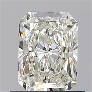 Picture of Natural Diamond 0.70 Carats, Radiant with  Cut, I Color, VVS2 Clarity and Certified by GIA