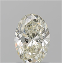 Diamante Natural 1.01 quilates, Ovalado , Color L, claridad IF y certificado GIA