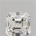 Natural Diamond 1.01 Carats, Asscher with  Cut, E Color, VVS1 Clarity and Certified by GIA