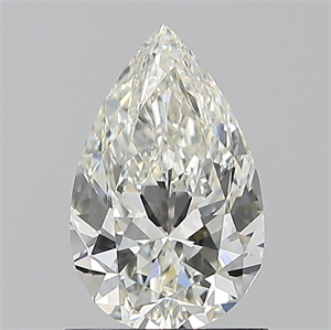 Picture of Natural Diamond 1.00 Carats, Pear with  Cut, H Color, VS2 Clarity and Certified by GIA