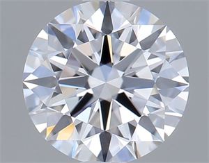 Picture of Lab Grown Diamond 1.04 Carats, Round with Ideal Cut, D Color, VVS1 Clarity and Certified by IGI