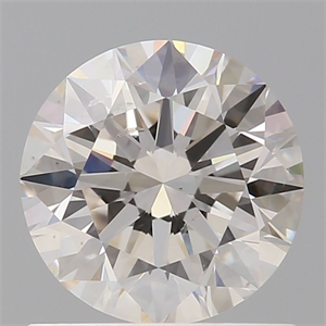 Foto Diamante Natural 1.01 quilates, Redondo , Color J, claridad SI2 y certificado GIA de