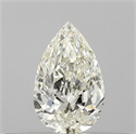 Natural Diamond 0.23 Carats, Pear with  Cut, I Color, IF Clarity and Certified by IGI