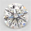 Natural Diamond 0.71 Carats, Round with Very Good Cut, G Color, VVS1 Clarity and Certified by GIA