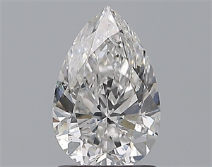 Picture of Natural Diamond 1.21 Carats, Pear with  Cut, E Color, SI2 Clarity and Certified by GIA