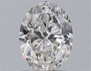 Picture of Natural Diamond 0.90 Carats, Oval with  Cut, E Color, VS1 Clarity and Certified by GIA