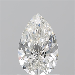 Picture of Natural Diamond 1.01 Carats, Pear with  Cut, G Color, VS2 Clarity and Certified by GIA