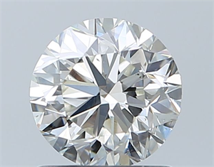 Foto Diamante Natural 1.01 quilates, Redondo , Color I, claridad SI1 y certificado GIA de