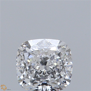 Foto Diamante Natural 0.71 quilates, Del cojín , Color D, claridad SI1 y certificado GIA de