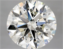 Diamante Natural 4.12 quilates, Redondo , Color H, claridad VS1 y certificado HRD