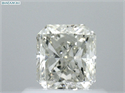 Natural Diamond 0.71 Carats, Radiant with  Cut, J Color, VS2 Clarity and Certified by GIA