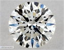 Diamante Natural 0.57 quilates, Redondo , Color I, claridad VVS2 y certificado GIA