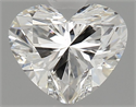 Diamante Natural 1.02 quilates, Corazón , Color G, claridad VS2 y certificado GIA