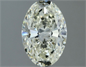Diamante Natural 1.00 quilates, Ovalado , Color K, claridad SI2 y certificado IGI