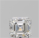 Natural Diamond 0.70 Carats, Asscher with  Cut, G Color, VS1 Clarity and Certified by GIA