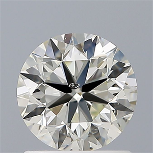 Foto Diamante Natural 1.00 quilates, Redondo , Color L, claridad SI2 y certificado GIA de