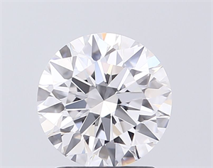 Picture of Lab Grown Diamond 1.56 Carats, Round with Ideal Cut, D Color, VVS2 Clarity and Certified by IGI